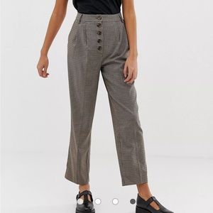 New Look Checked Trousers